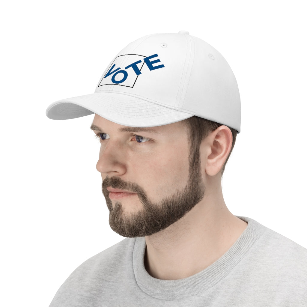 Vote Checkbox - Embroidered Hat
