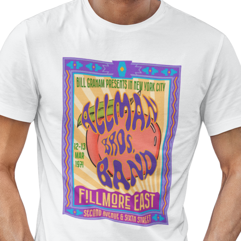 Allman Brothers Fillmore t-shirt