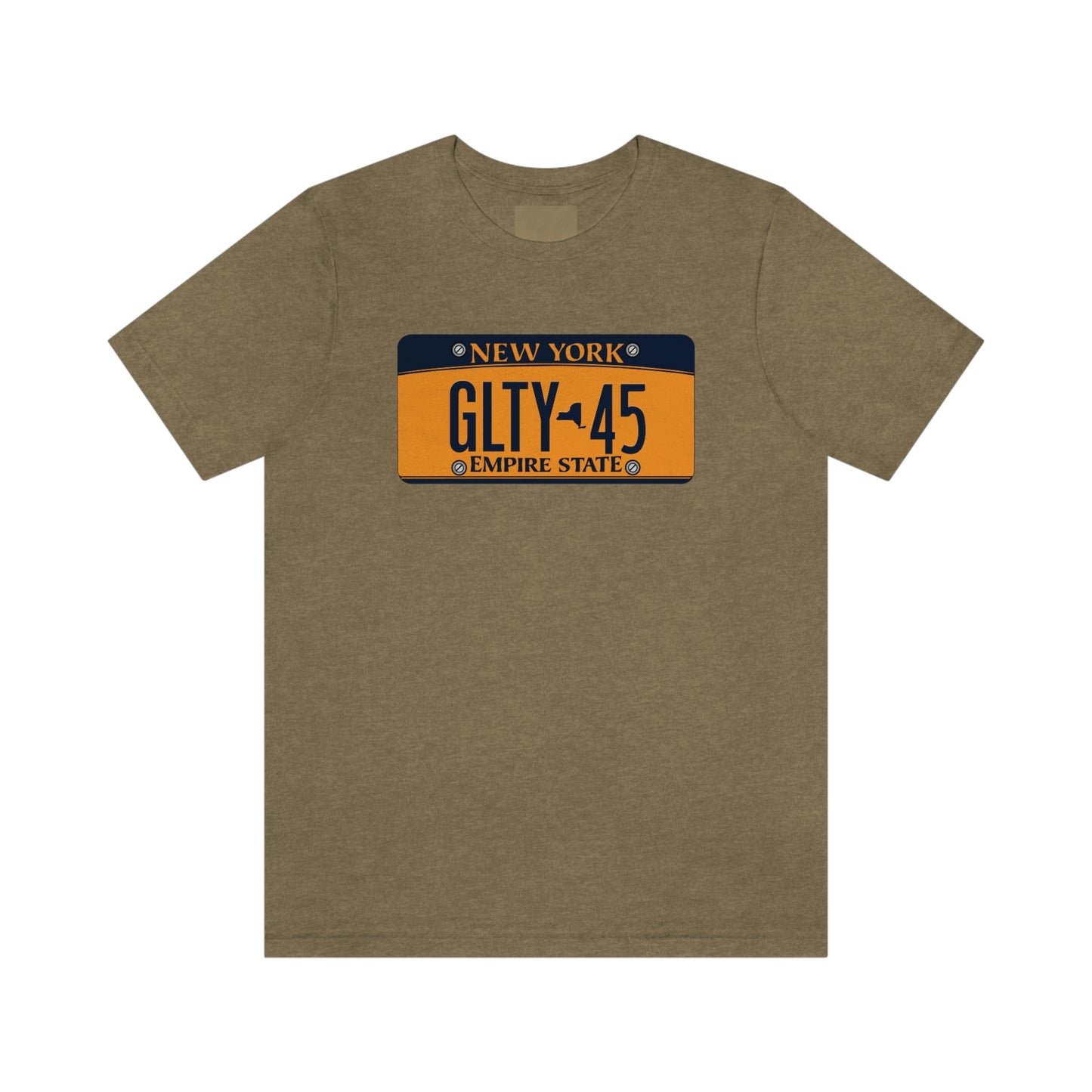 GLTY 45 New York Plate - Unisex T-Shirt