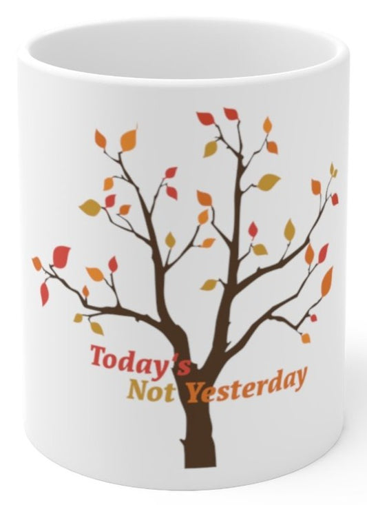 Today's Not Yesterday (Stevie Wonder) coffee mug