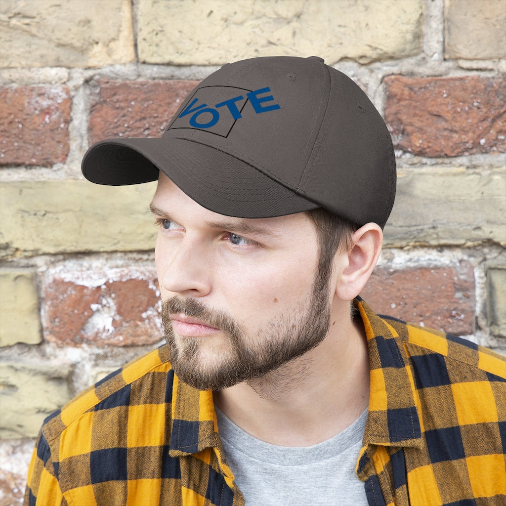 Vote Checkbox - Embroidered Hat