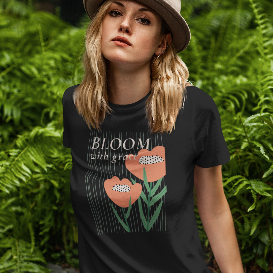 Bloom With Grace - Women's T-Shirt