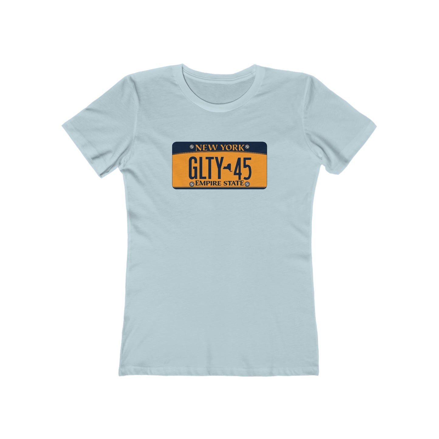 GLTY 45 New York Plate - Women's T-Shirt