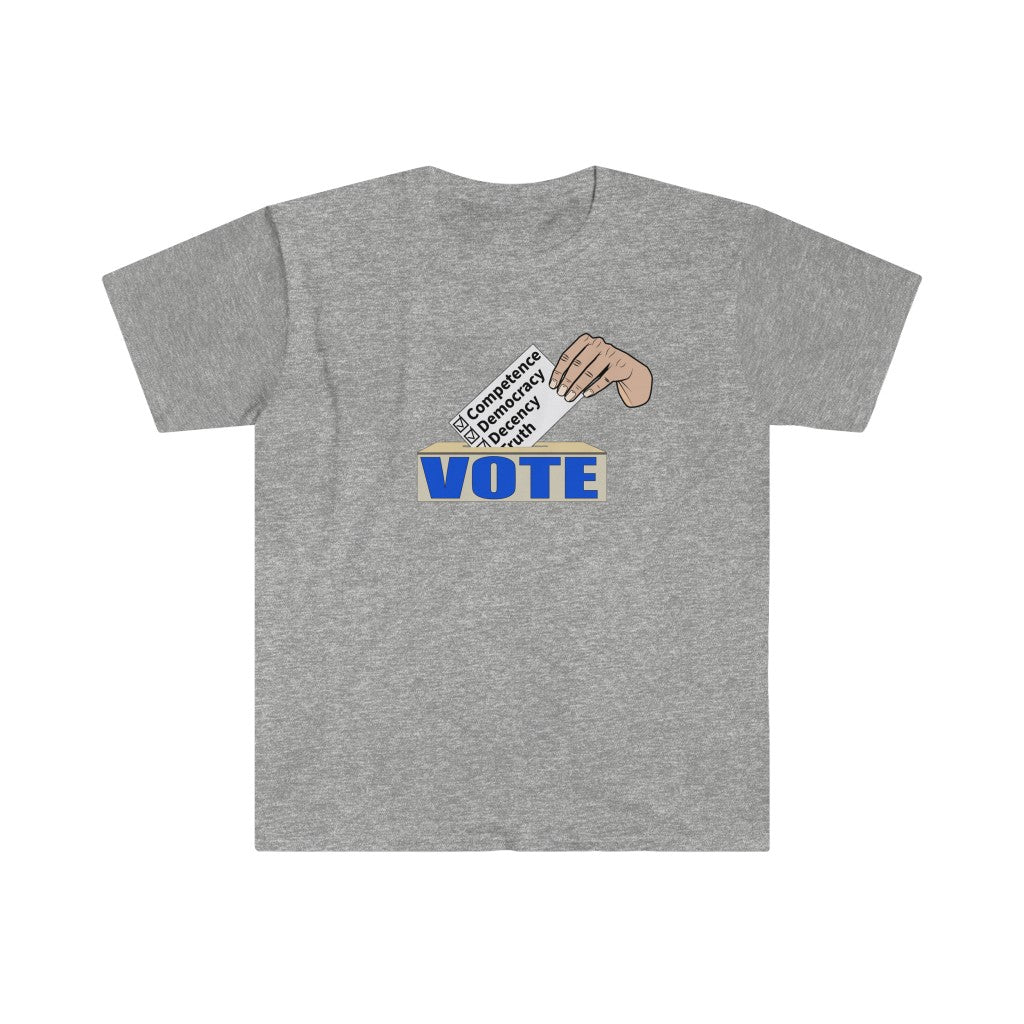 Vote Blue Ballot - Unisex T-Shirt