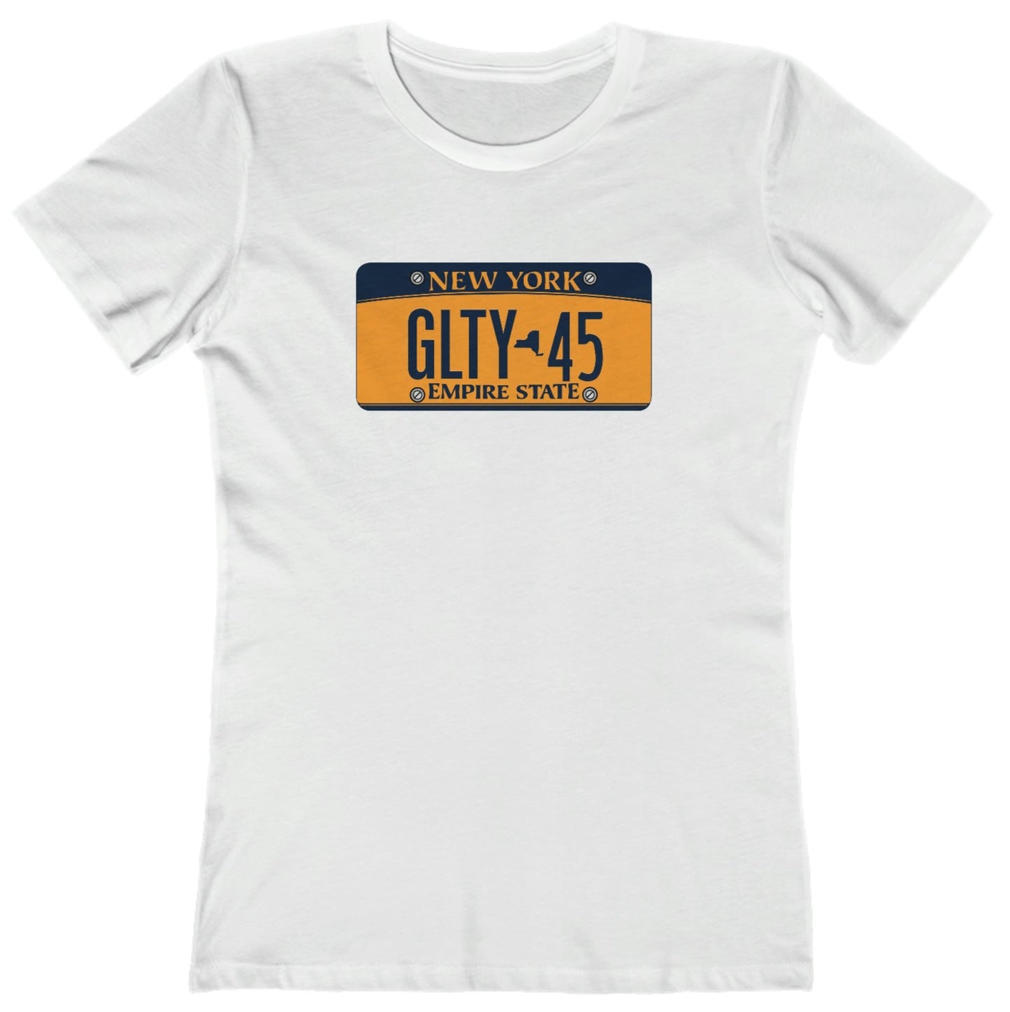 GLTY 45 New York Plate - Women's T-Shirt