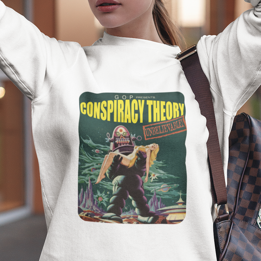 Conspiracy theory sweatshirt