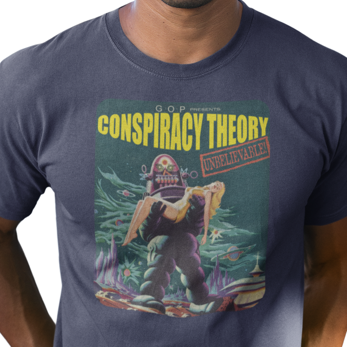 Conspiracy theory t-shirt