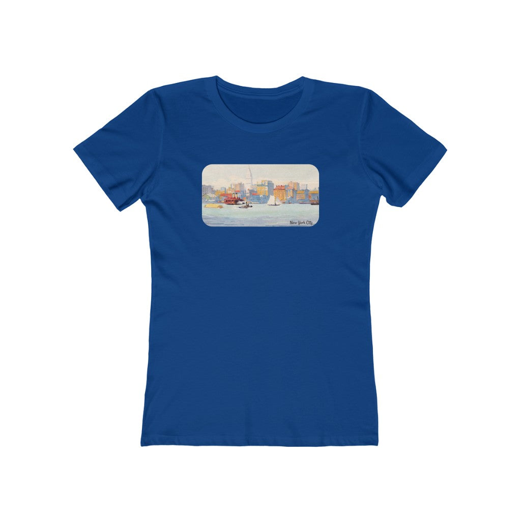 Old New York River View - Women's T-Shirt
