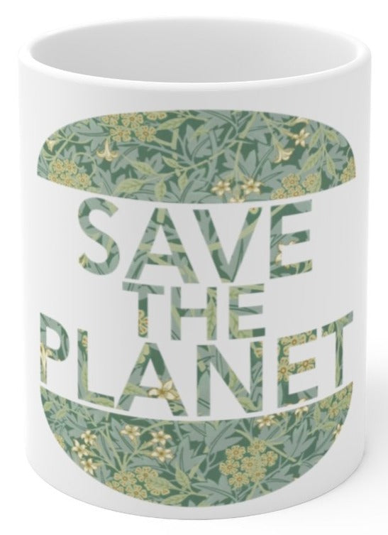 Save the Planet coffee mug