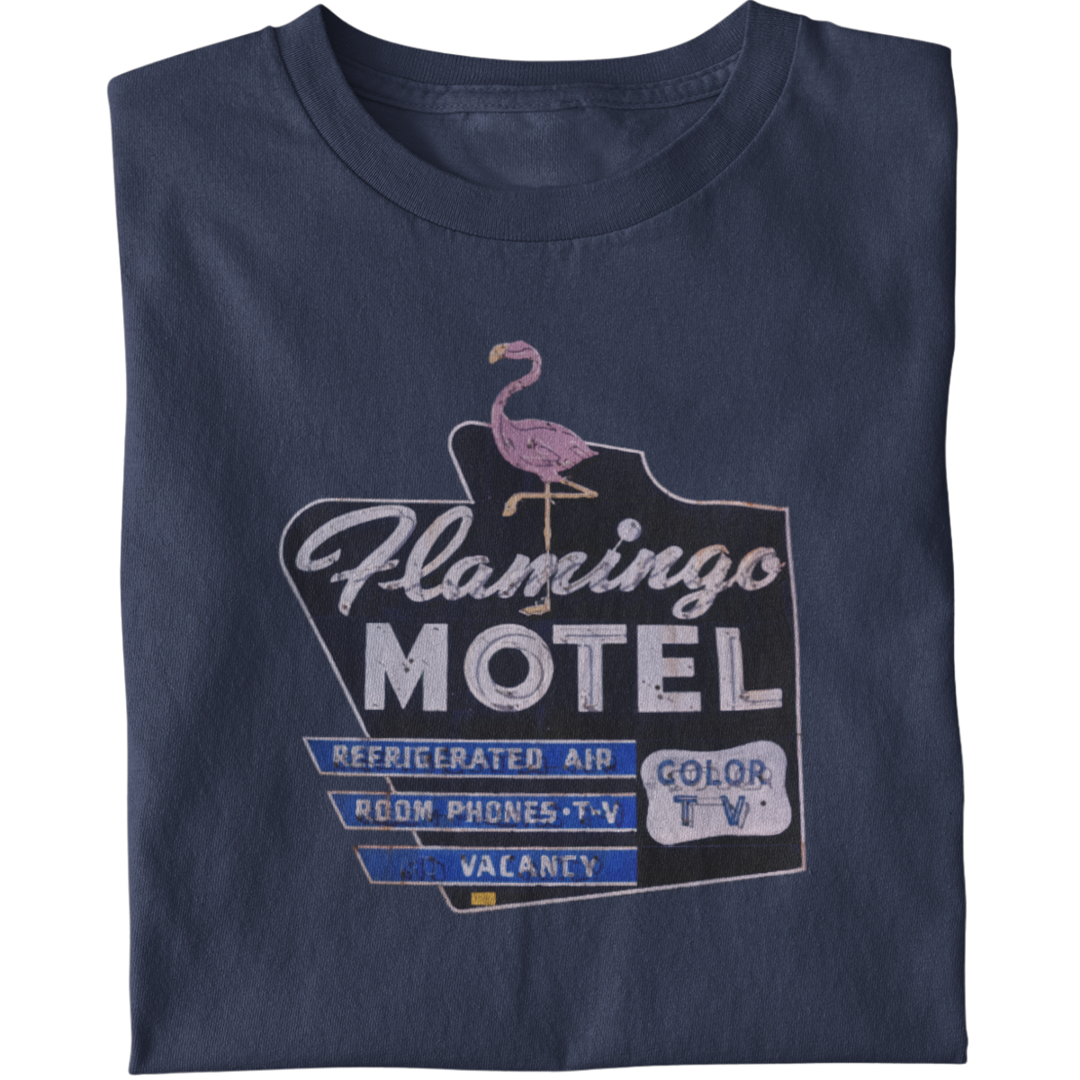 Flamingo Motel t-shirt, retro Oklahoma City, Route 66