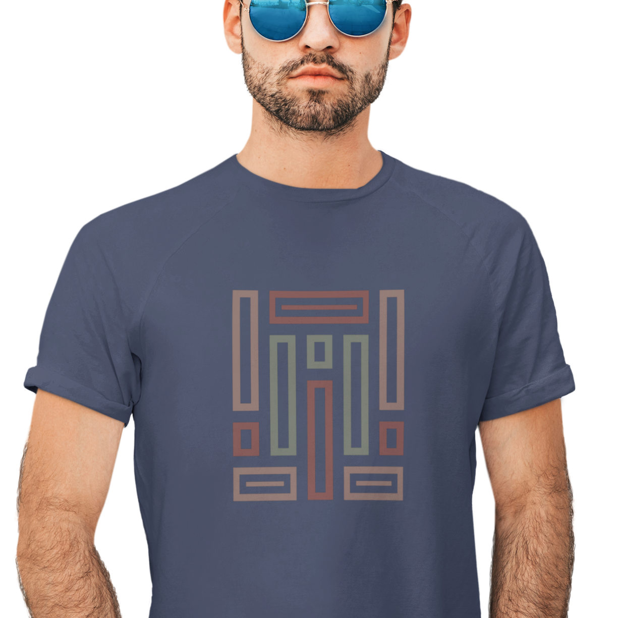 Open Rectangles - Unisex T-Shirt