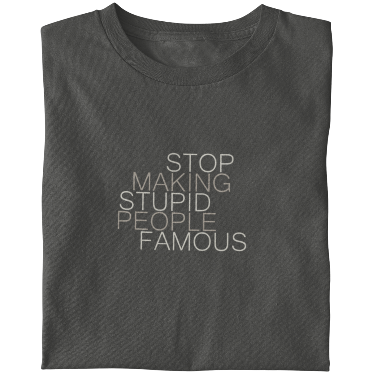Stop Making Stupid People Famous - Women's T-Shirt