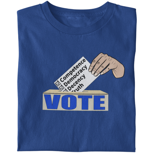 Vote Blue Ballot - Women's T-Shirt